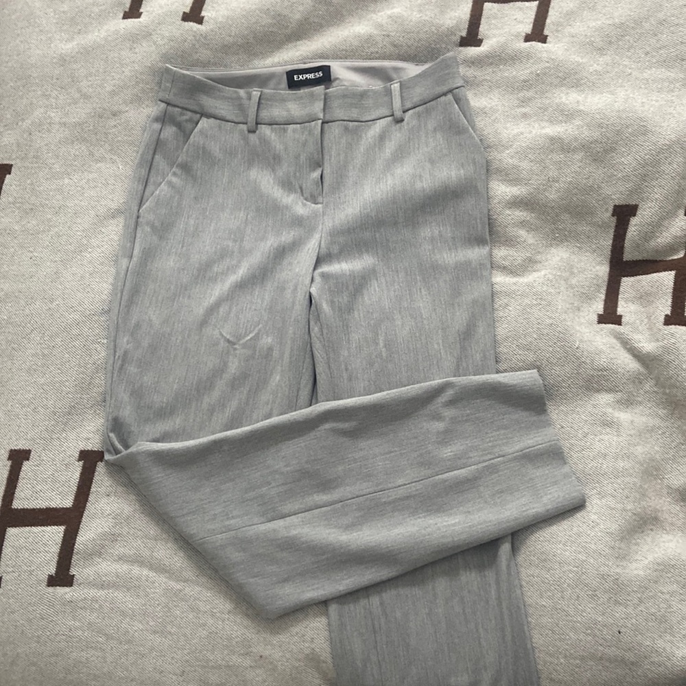 Express grey work pants